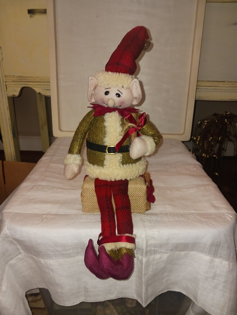 Holiday Elf - Red & Green